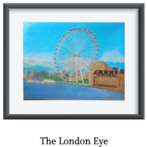 THE LONDON EYE SELECTION of - Prints 6 A5 GET 1 Free